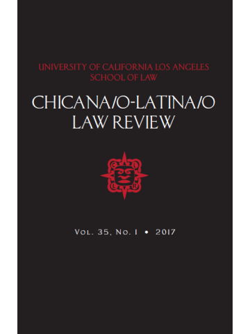 Cover of Chicanx-Latinx Law Review